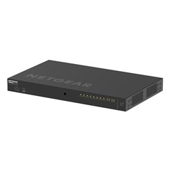 NETGEAR AV Line M4250-10G2XF-PoE++ 8x1G Utra90 PoE++ 802.3bt 720W 2x1G and 2xSFP+ Managed Switch